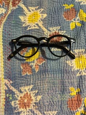 MOSCOT Miltzen Round Black Optical Glasses